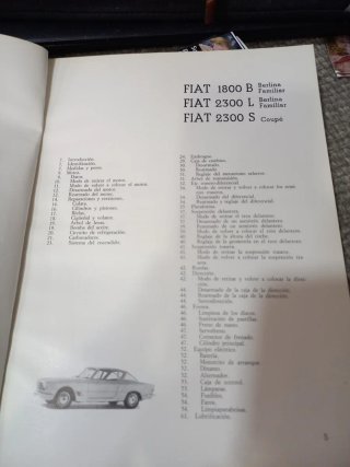 Libro Reparación Fiat 1800-2300 P. Olyslager