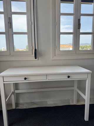 Escritorio Ikea Blanco Madera