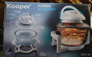 Forno Alogeno Kooper 15L 1300W