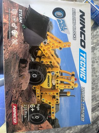 Ninco Tecnic Wheel Loader Bloques Construcción