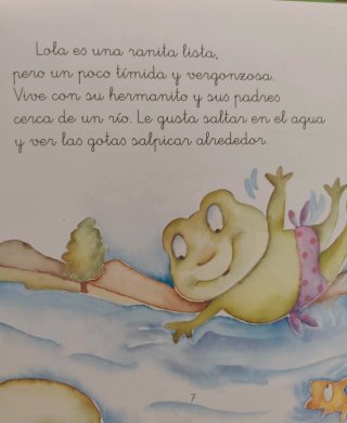 Lola es vergonzosa