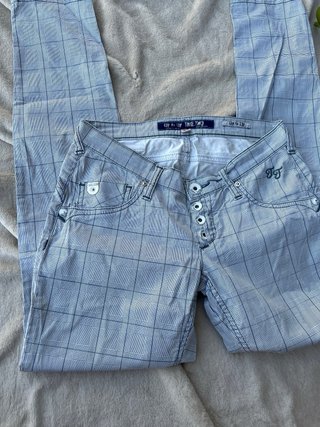 Take two pantalón cuadros vintage Y2k cintura baja