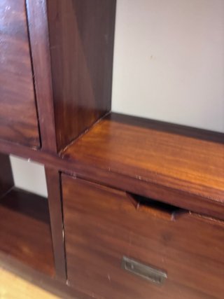 Mueble recibidor de madera