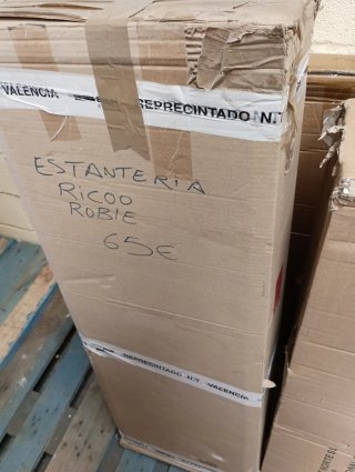 Estantería Ricoo Roble Marrón 107x73x33cm