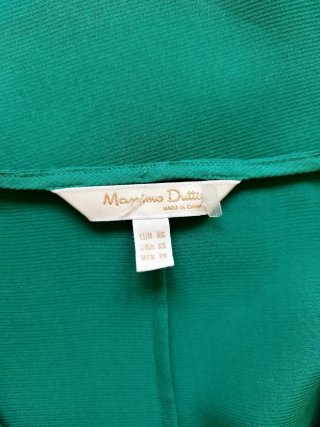 Vestido Massimo Dutti 100% Seda Morera Talla XS
