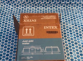 Piscina Intex Metal Frame 260x160x65 cm