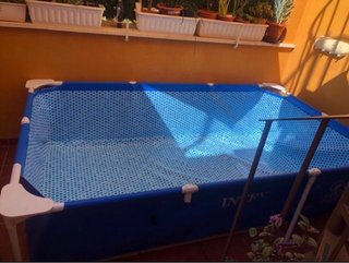 Piscina Intex Metal Frame 260x160x65 cm