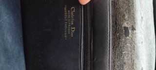 Bolso Christian Dior Vintage Beige y Negro