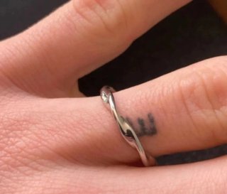 Anillo Bañado Plata 925 Ajustable