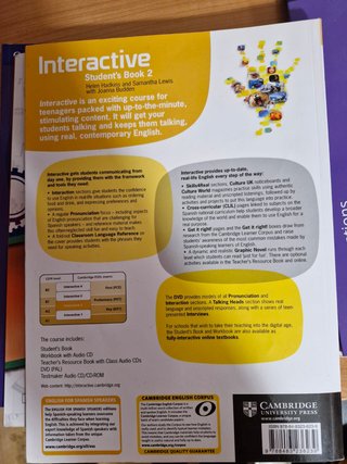 Libro Cambridge Interactive Student's Book 2
