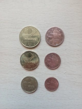 Monedas de Andorra 2024
