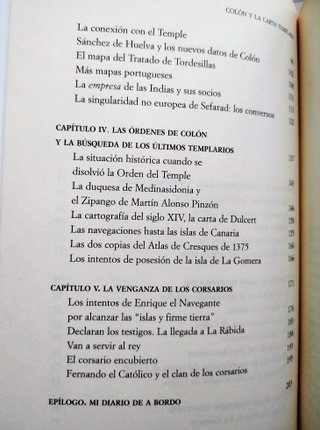 Colón y la carta Templaria. Historia oculta del de