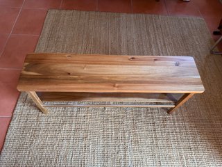 Banco de madera Zara Home