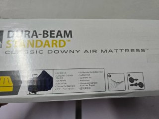 Colchon hinchable con 2 almohadas y bomba