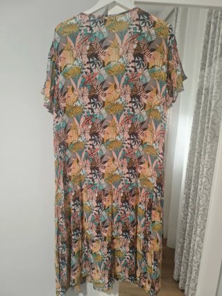 Vestido estampado floral Pilar Prieto T.44