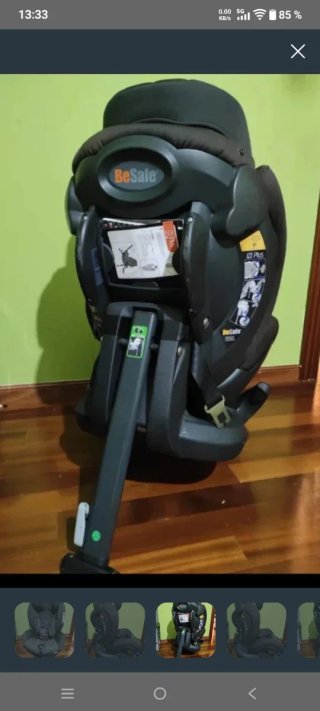 Silla coche BeSafe contramarcha