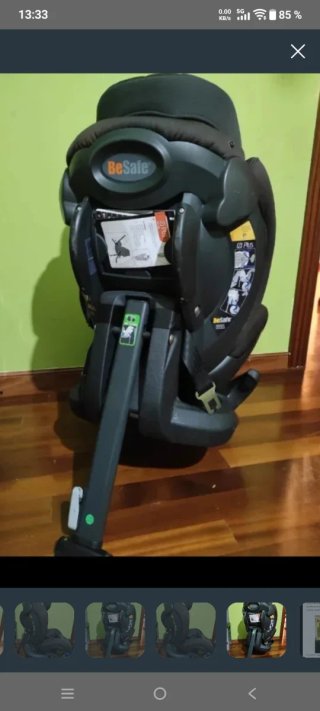 Silla coche BeSafe contramarcha