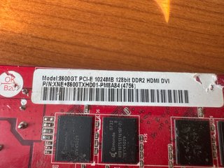 Scheda Video NVIDIA 8600GT 1024MB DDR2 PCI-E