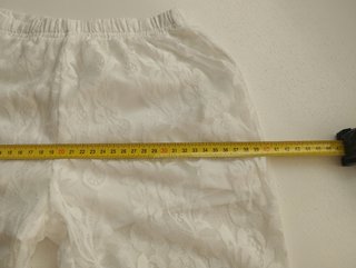 Pantalón Shein encaje blanco XXS