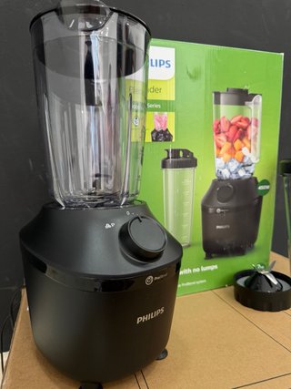 Licuadora Philips Standard 1.9L Negra