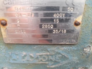 Bomba de agua sumergible eléctrica 400v