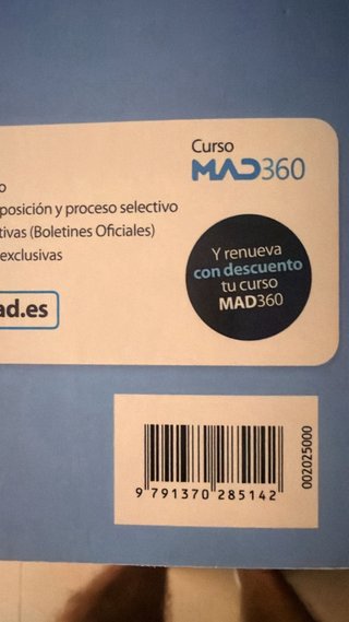 Libro Mad, oposición de celador para Murcia