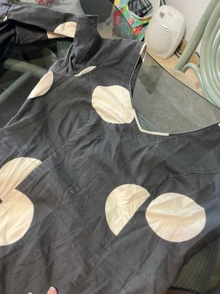 Traje Flamenca Lunares Grandes Negro
