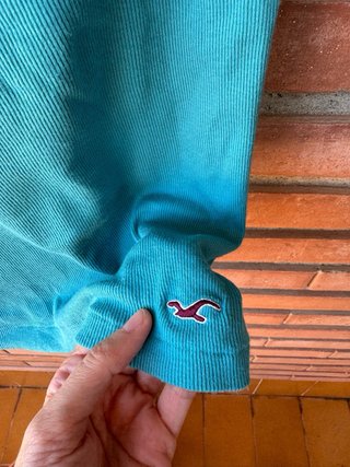 Camiseta de tirantes azul Hollister.Nueva estrenar