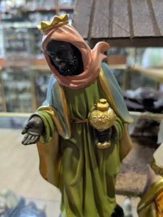 Figuras Reyes Magos Adorando