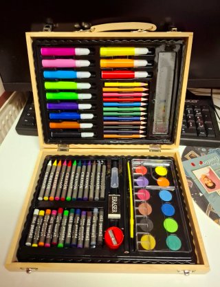 Set colori legno completo
