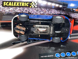 456- Scalextric Fiat Abarth 1000 Texaco Ref. 6177