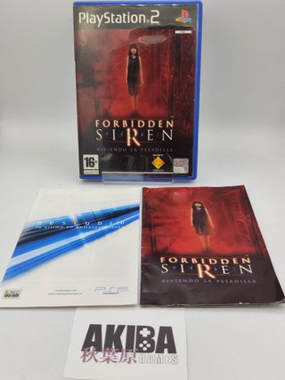 Forbidden Siren PS2 PAL ES