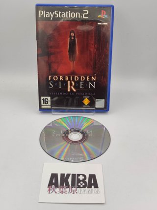 Forbidden Siren PS2 PAL ES