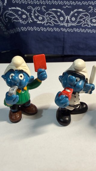 Collezione di figurine dei Puffi