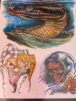 Blocks dibujo clasicos para tatuadores o dibujante