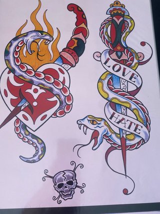 Blocks dibujo clasicos para tatuadores o dibujante