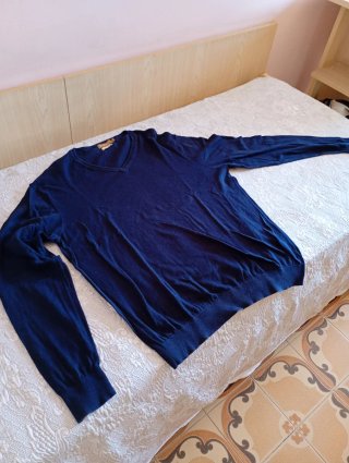 Maglioncino Uomo Cotone Conbipel Blu XL