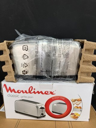 Tostador Acero Inoxidable Moulinex