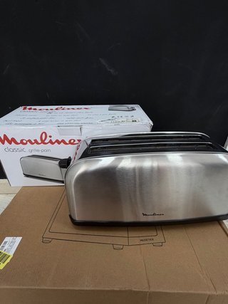 Tostador Acero Inoxidable Moulinex