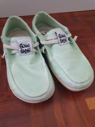 Zapatillas verdes mujer Sunny Sabbi