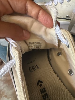 Converse Beige/Blanco Talla 38