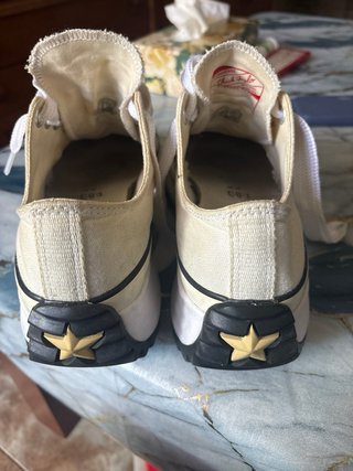 Converse Beige/Blanco Talla 38