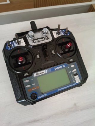 Emisora FlySky FS-i6 10ch IBUS y receptor original