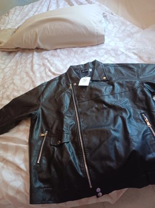 Chaqueta Cuero Motera XL Sin Estrenar