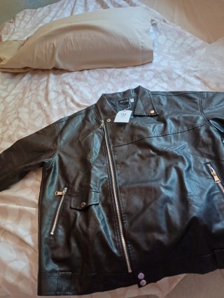 Chaqueta Cuero Motera XL Sin Estrenar