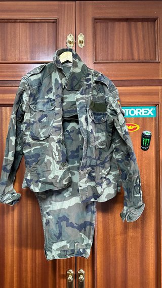 Uniforme Militar Español Camuflaje Completo
