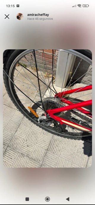 Bicicleta roja