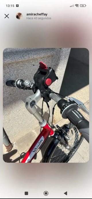 Bicicleta roja