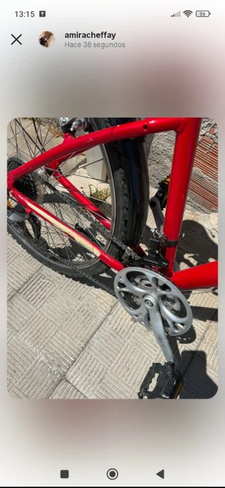 Bicicleta roja