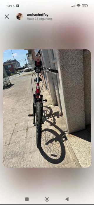 Bicicleta roja